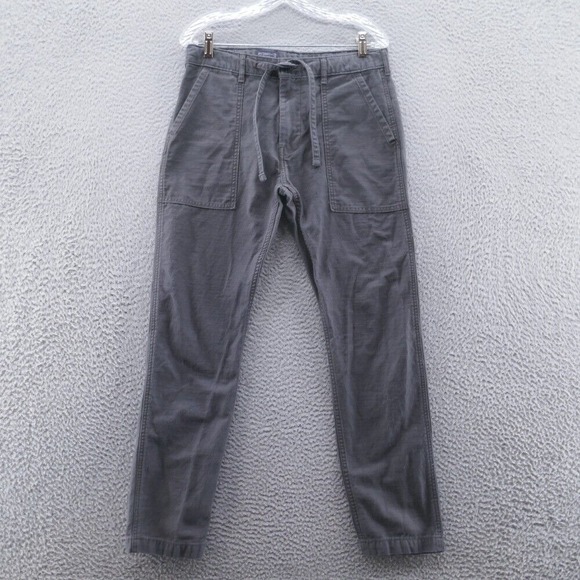 Levis Mens Battalion Twill Pants 31x32 Gray Mid Rise Casual‎ Trousers - Picture 1 of 16